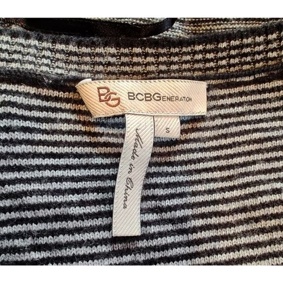 BCBGeneration Striped Long Sleeve Sweater Dress Small - Picture 5 of 5